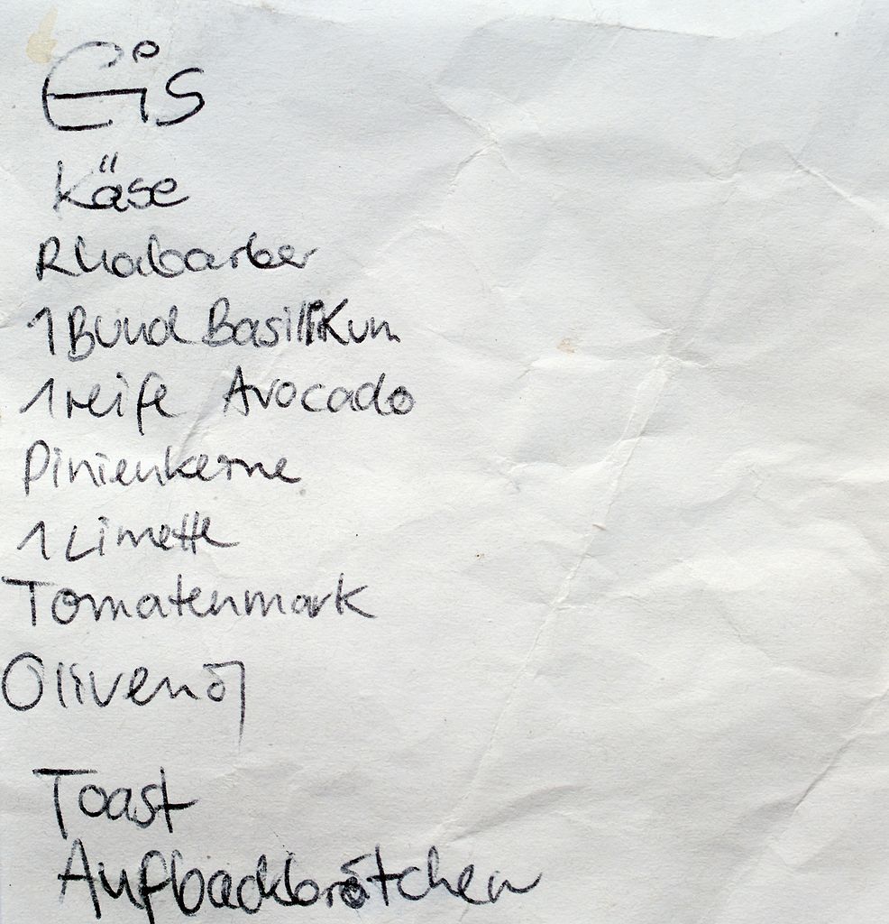 Einkaufsliste OurGroceries