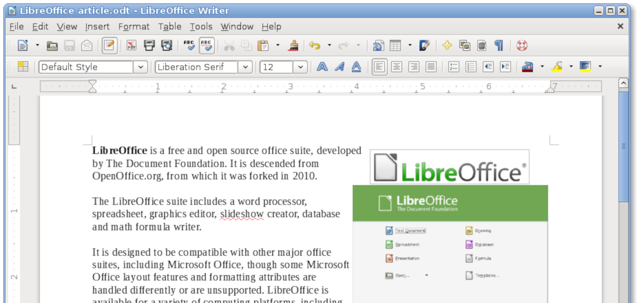 LibreOffice auf dem ChromeBook