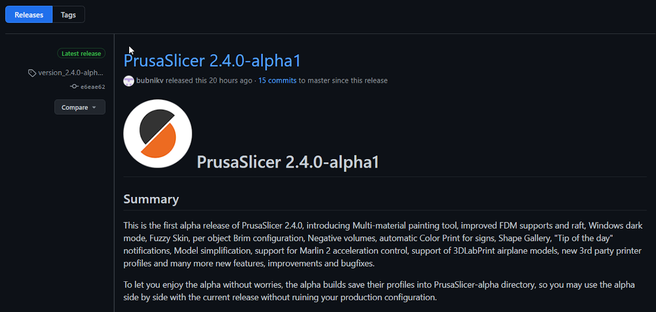 PrusaSlicer 2.4.0-alpha1